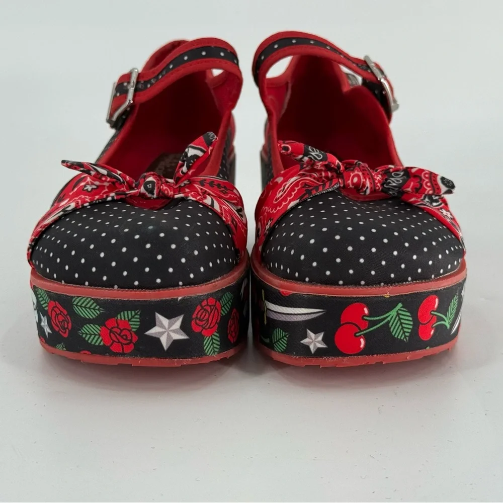 Hot Chocolate Design Chocolaticas Rockabilly Platform Mary Janes 5‎
